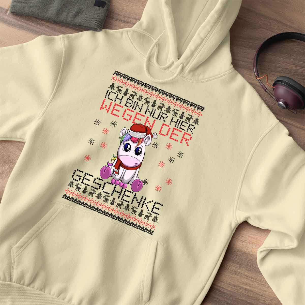 Geschenkgrund Einhorn - Hoodie Unisex