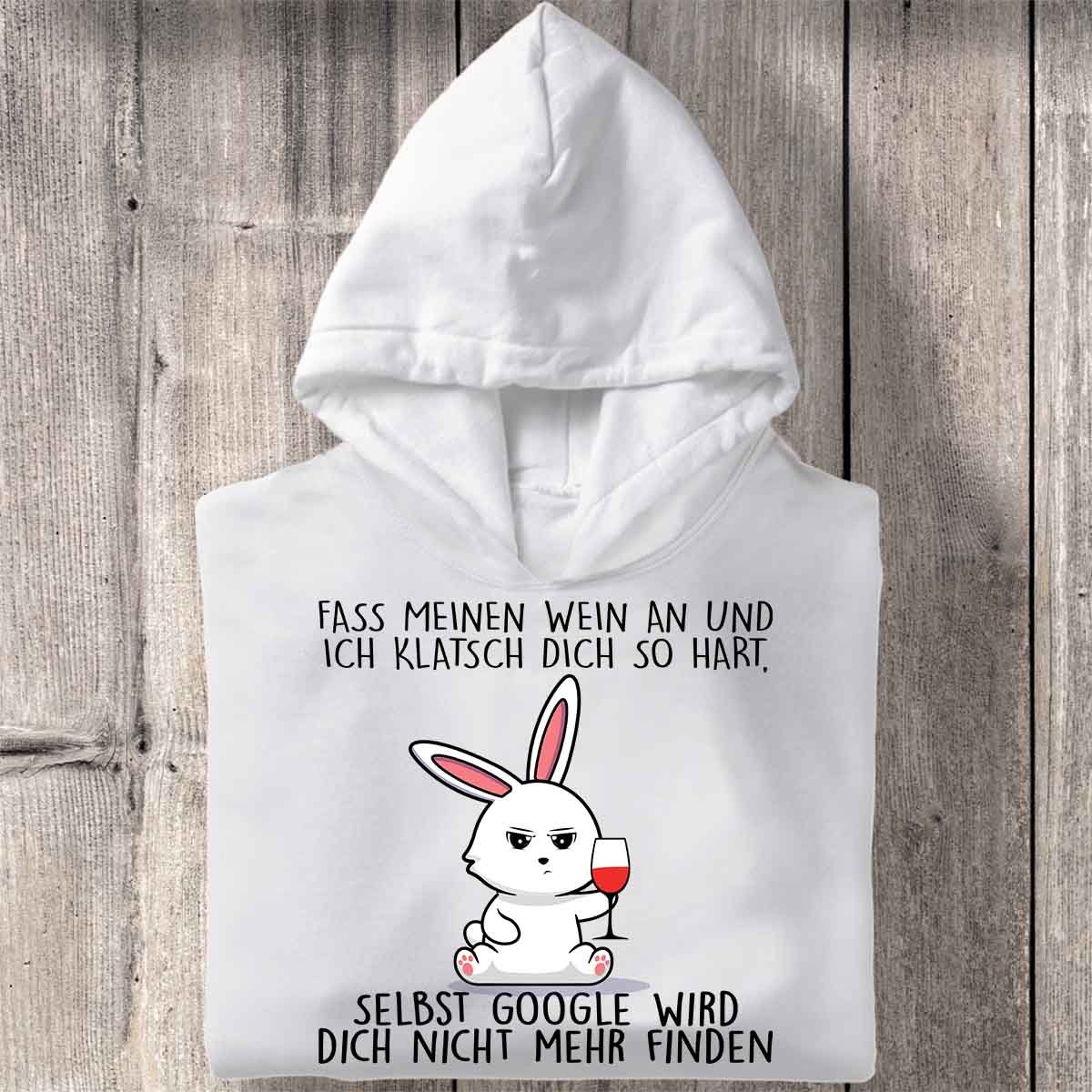Wein Bunny - Hoodie Unisex
