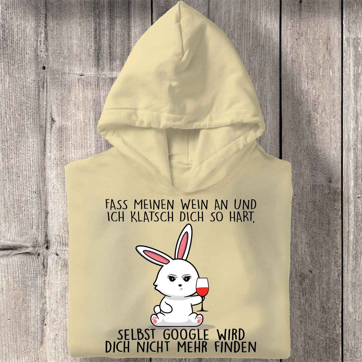Wein Bunny - Hoodie Unisex