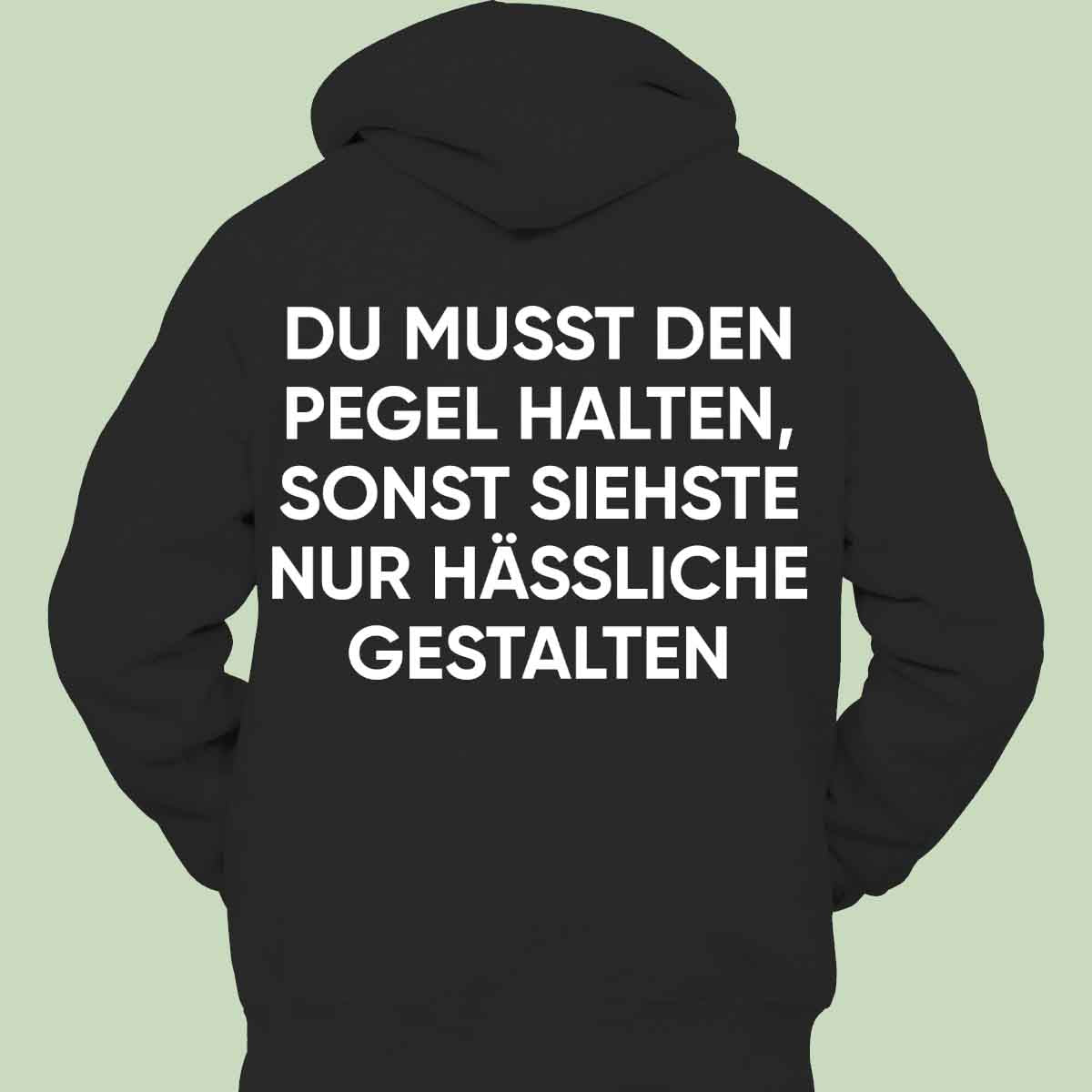 Hässliche Gestalten 2 - Hoodie Unisex Rückendruck
