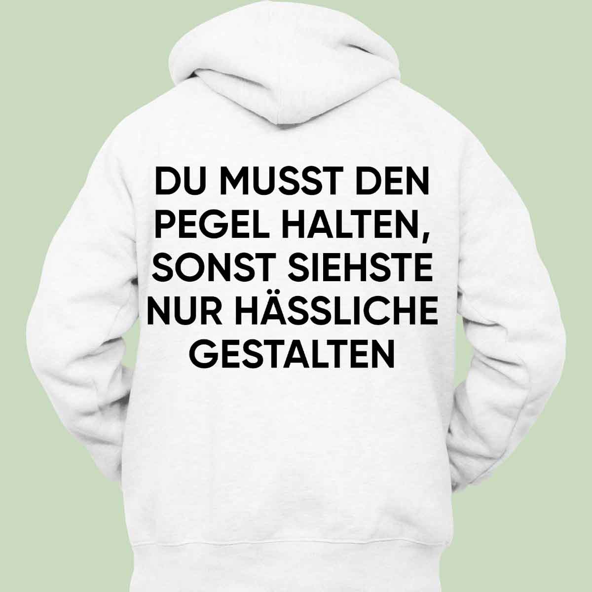 Hässliche Gestalten 2 - Hoodie Unisex Rückendruck