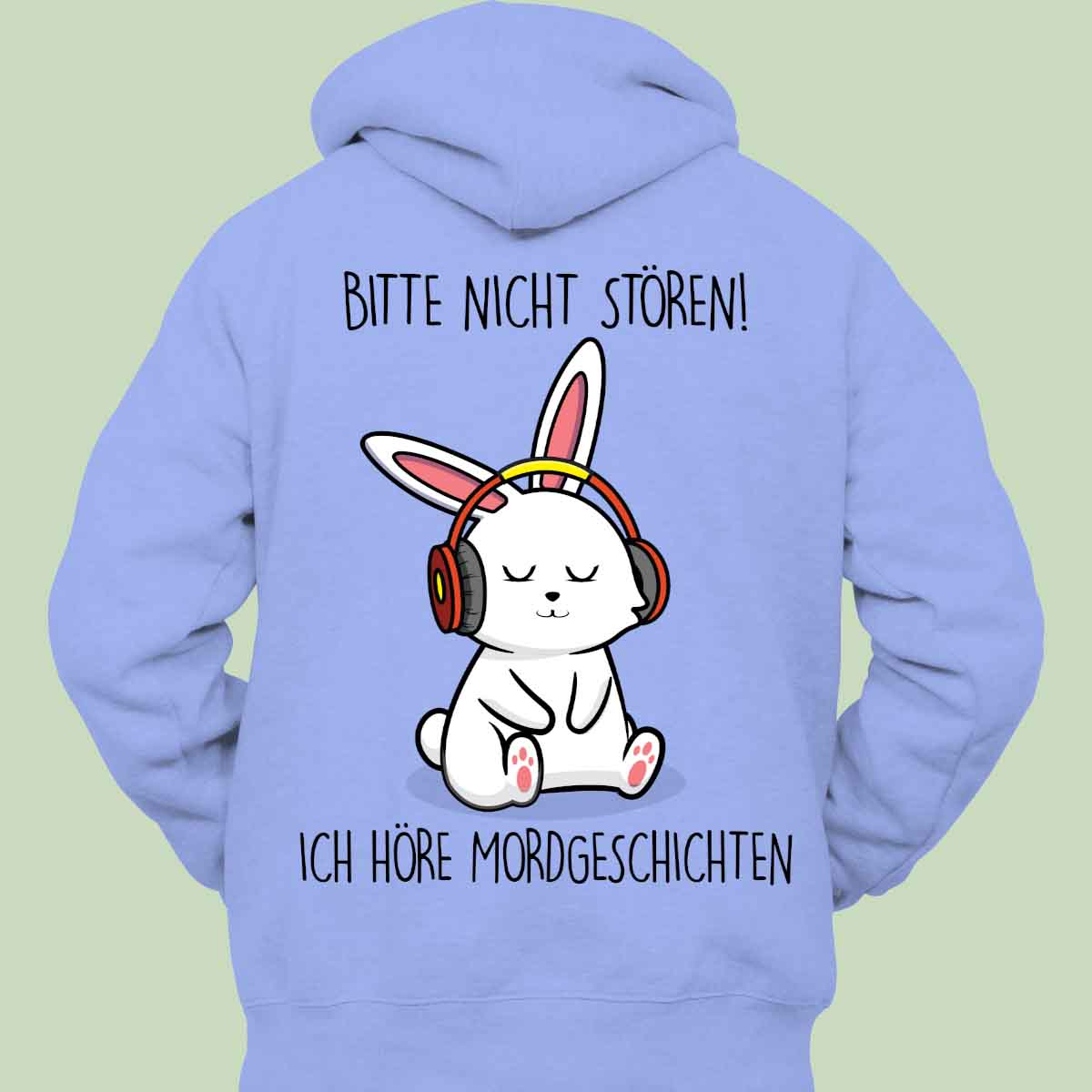Mordgeschichten Bunny - Hoodie Unisex Rückendruck