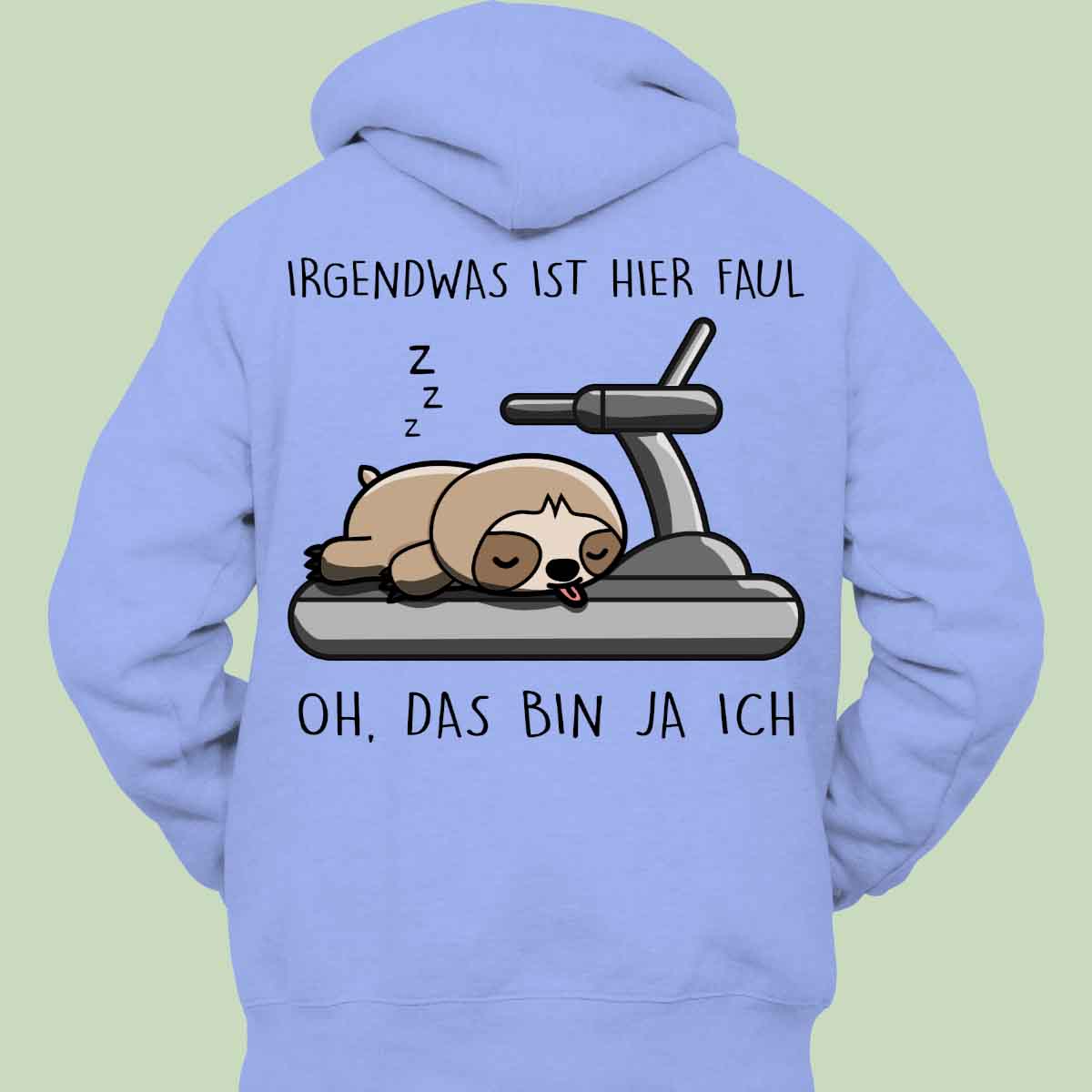 Faul Faultier - Hoodie Unisex Rückendruck