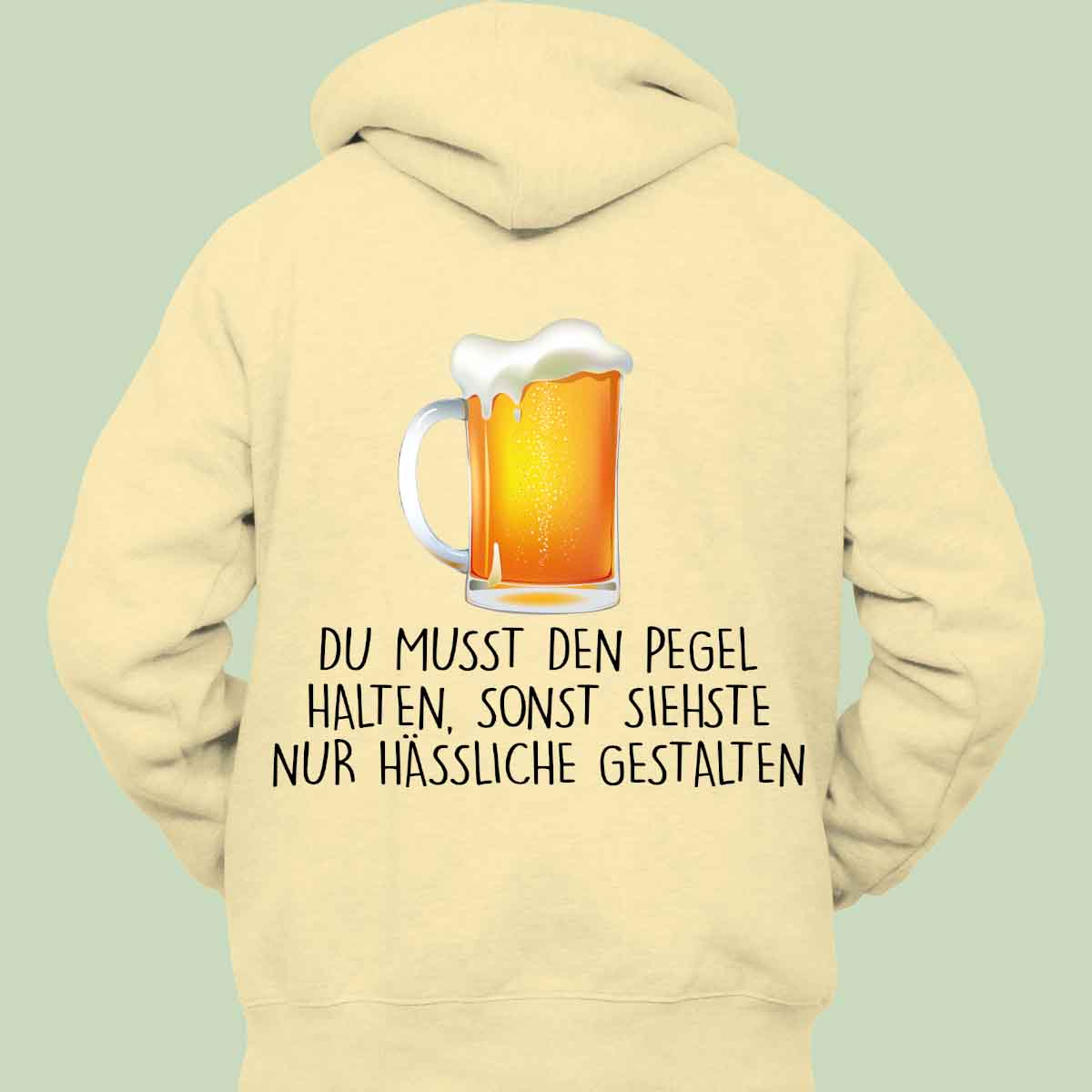 Hässliche Gestalten - Hoodie Unisex Rückendruck