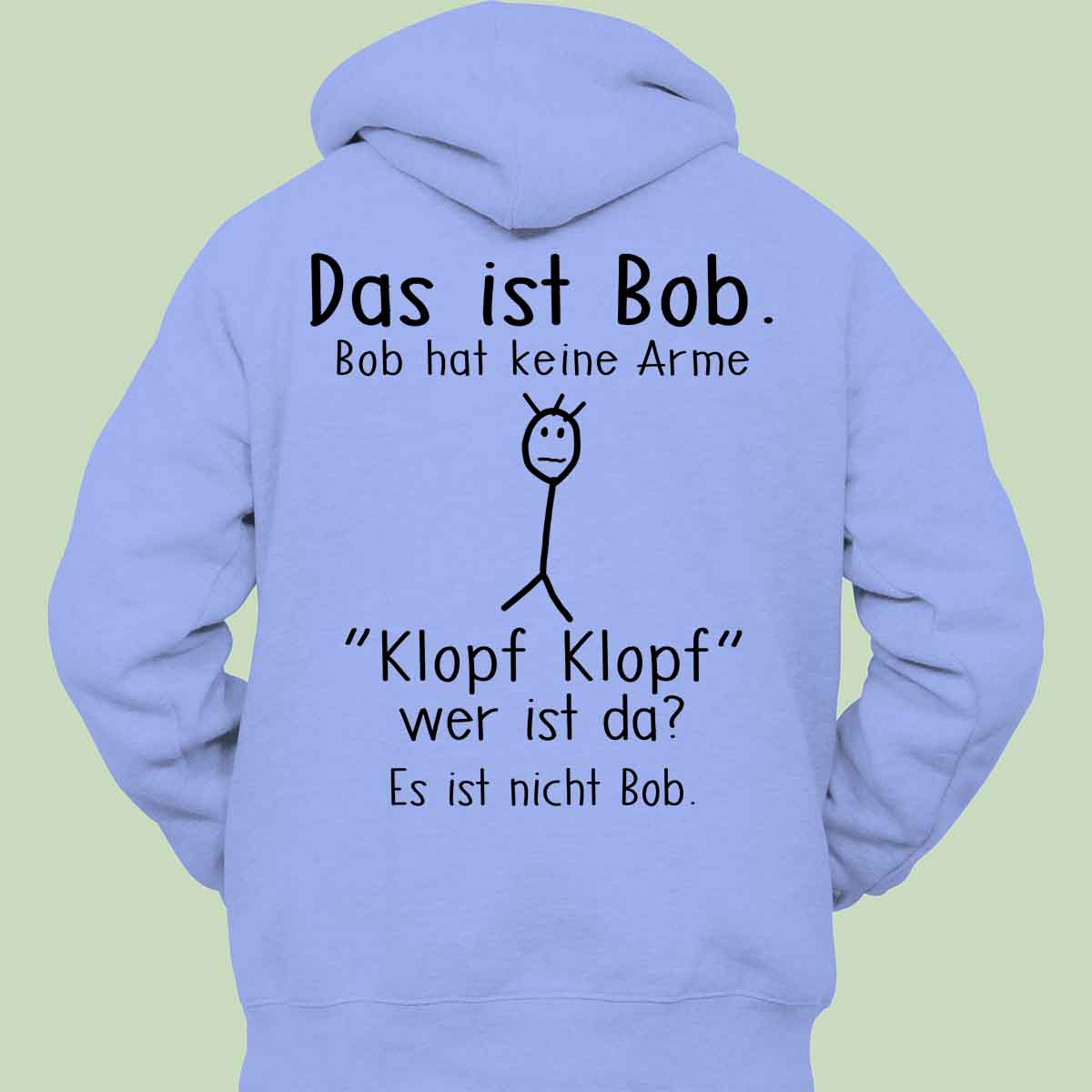 Bob - Hoodie Unisex Rückendruck