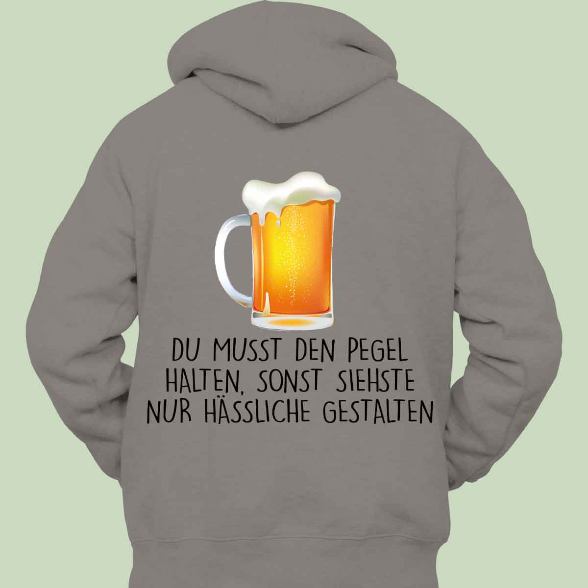 Hässliche Gestalten - Hoodie Unisex Rückendruck