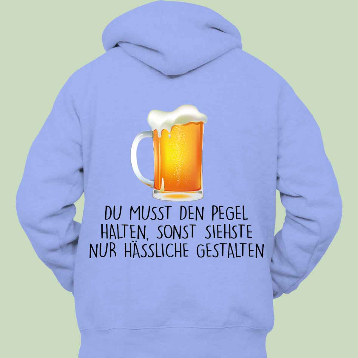 Hässliche Gestalten - Hoodie Unisex Rückendruck
