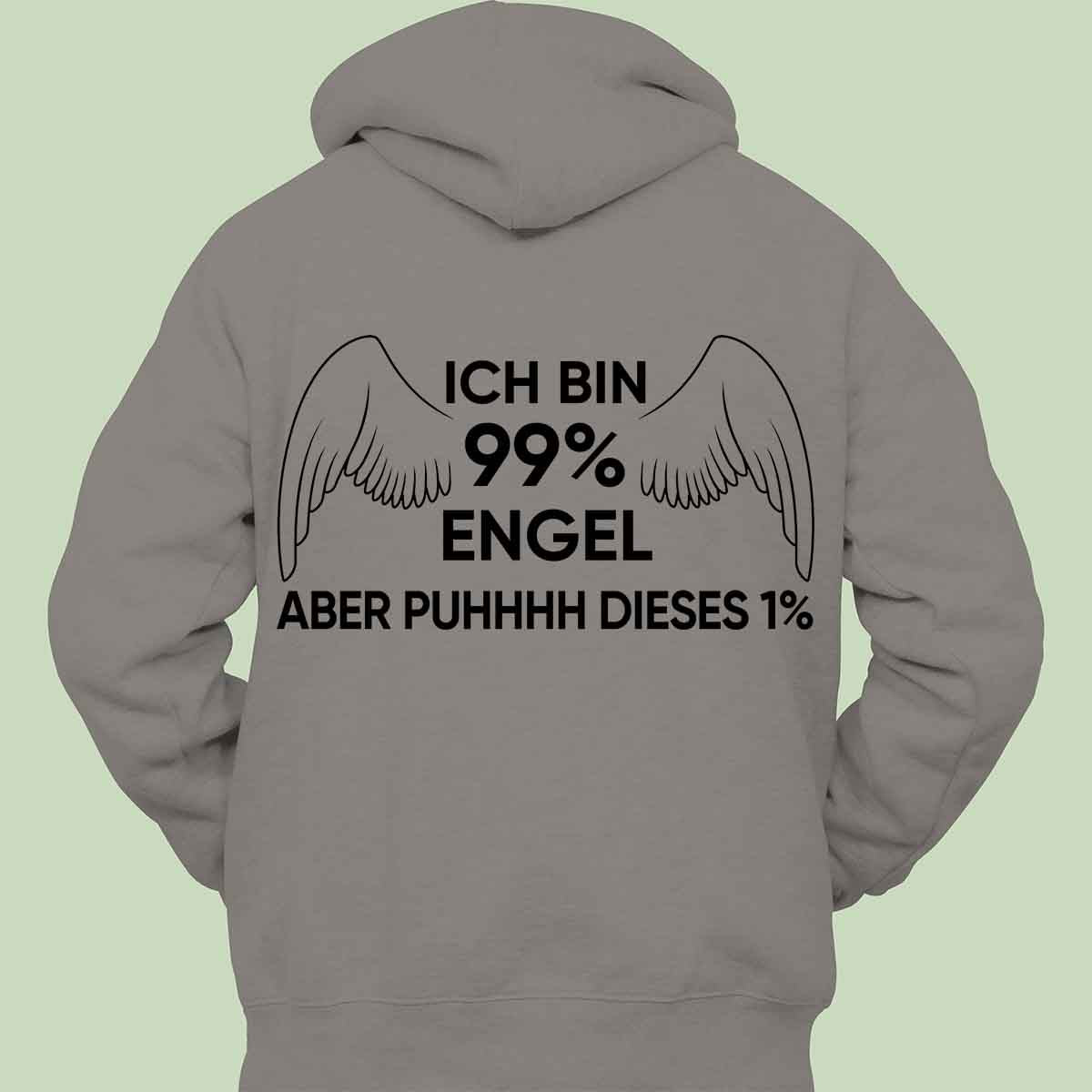 Engel - Hoodie Unisex Rückendruck