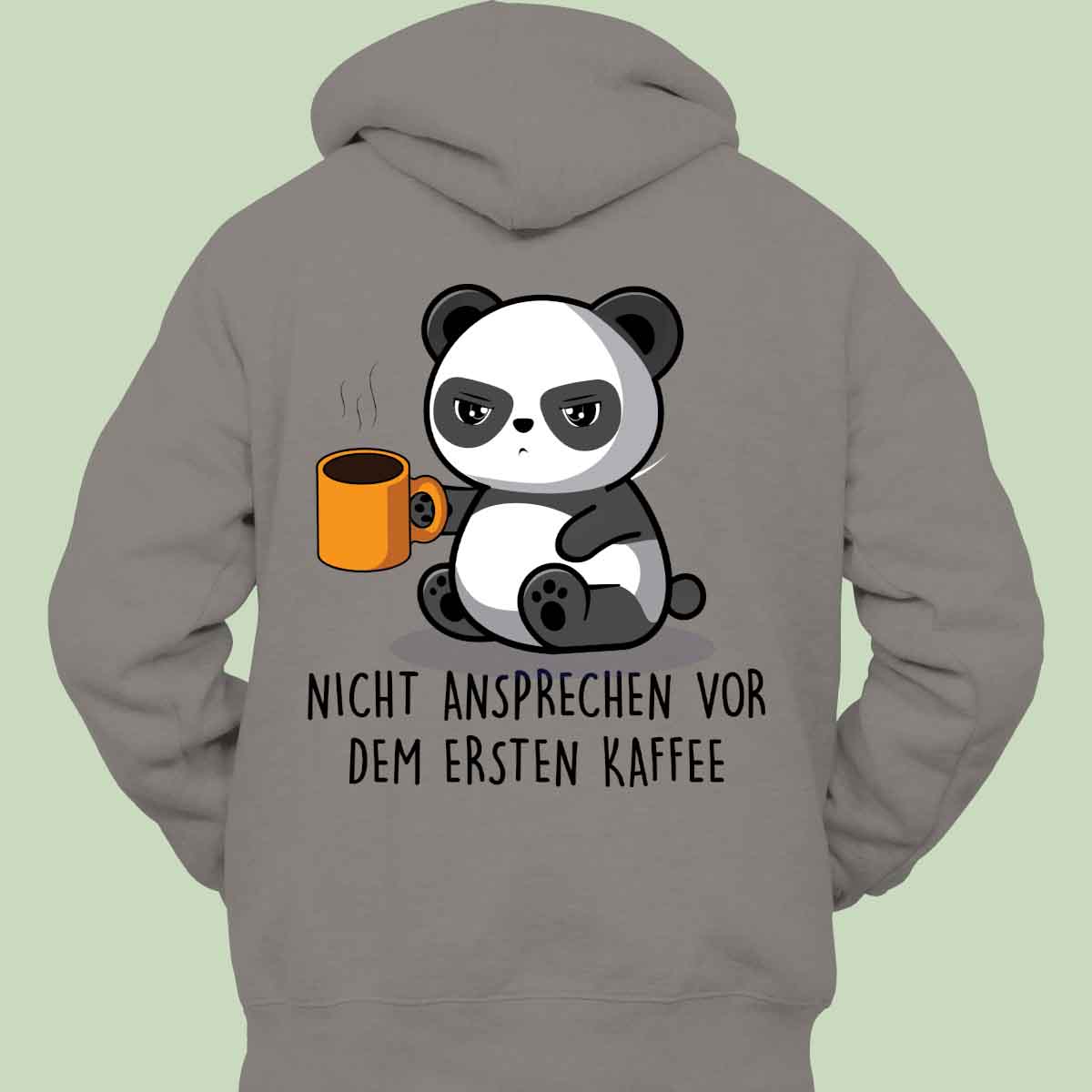 Hokus Pokus Cute Panda - Hoodie Unisex Rückendruck