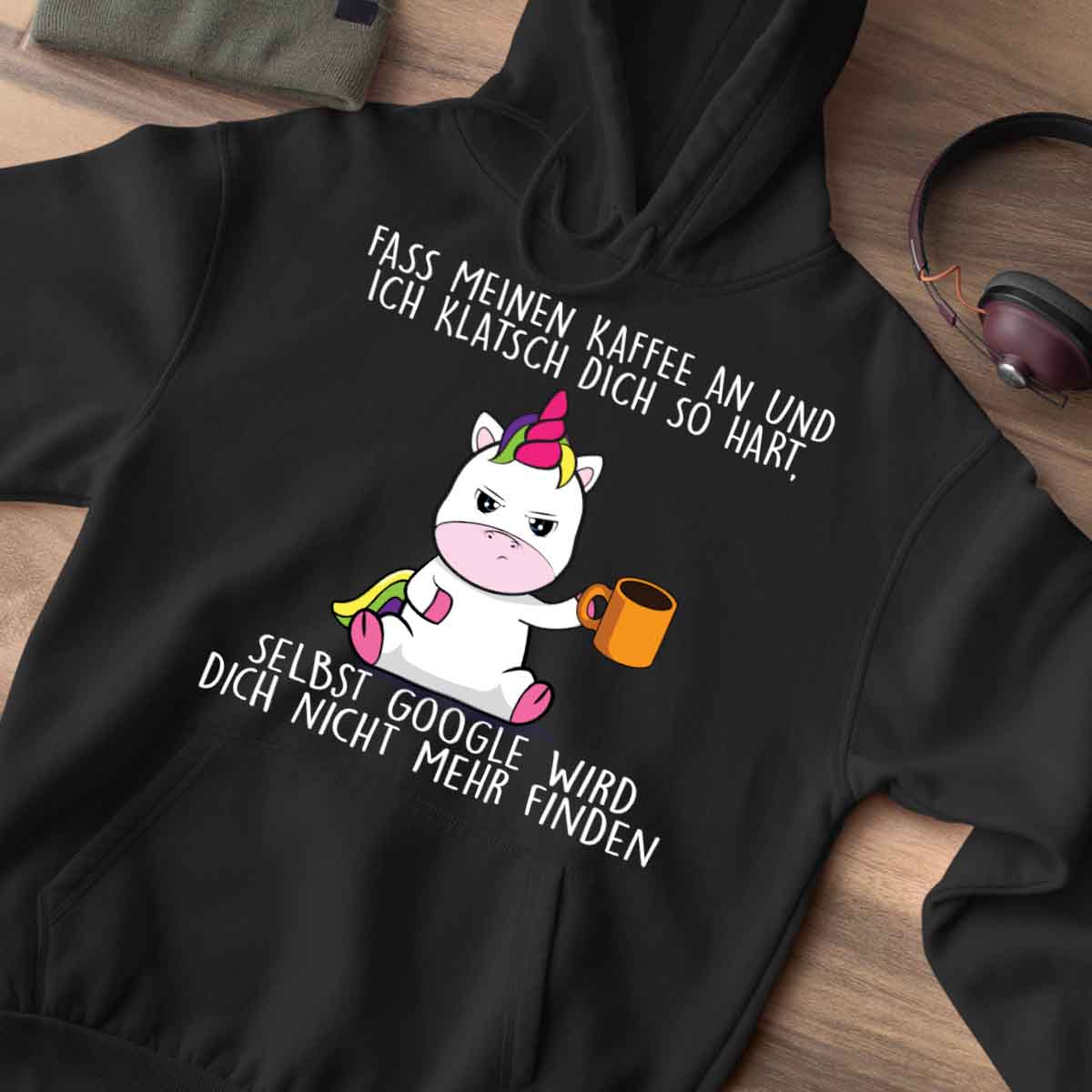Google Cute Einhorn - Hoodie Unisex