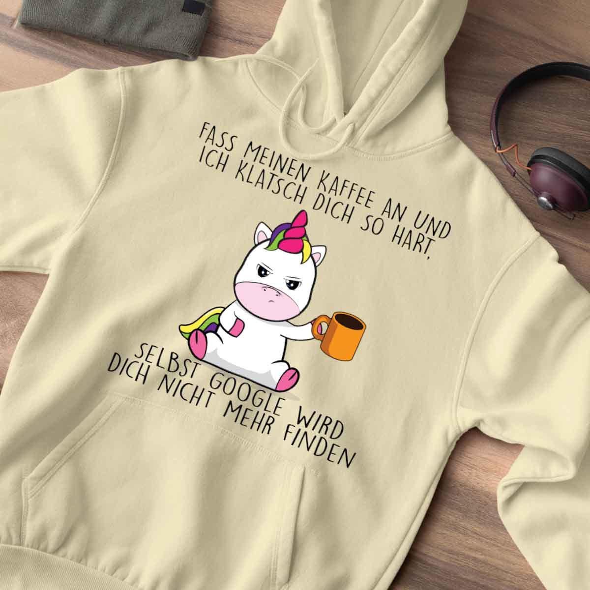 Google Cute Einhorn - Hoodie Unisex