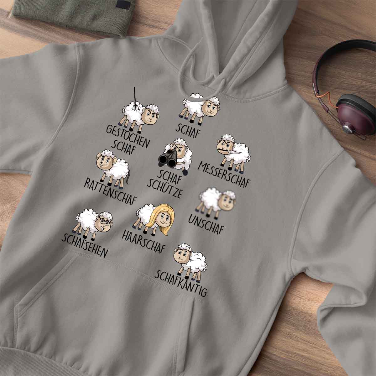 Familie Schaf - Hoodie Unisex