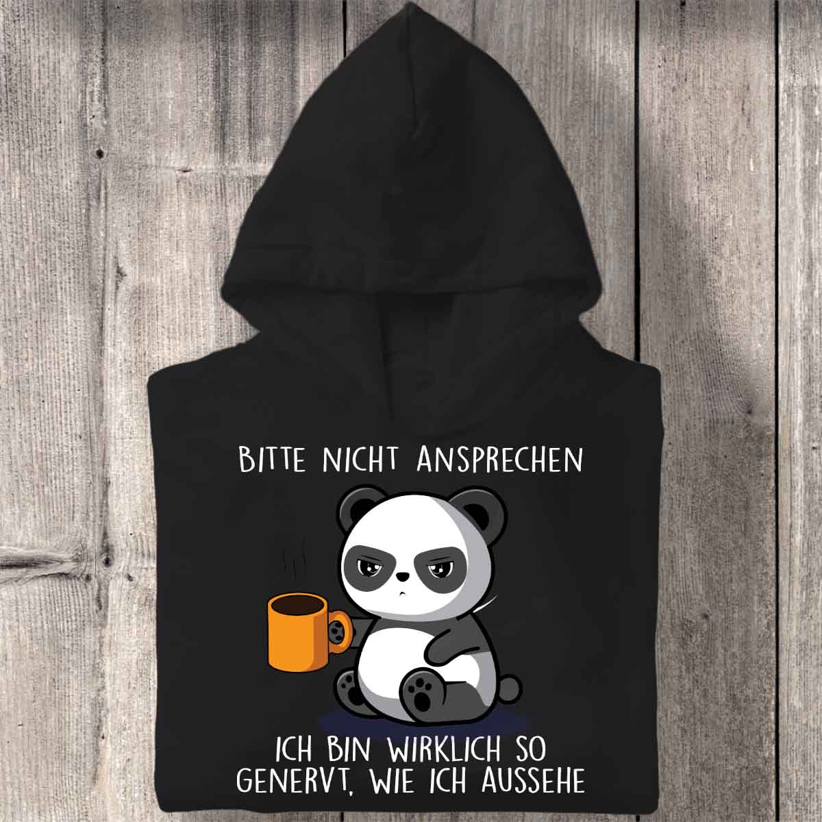 Genervt Cute Panda - Hoodie Unisex