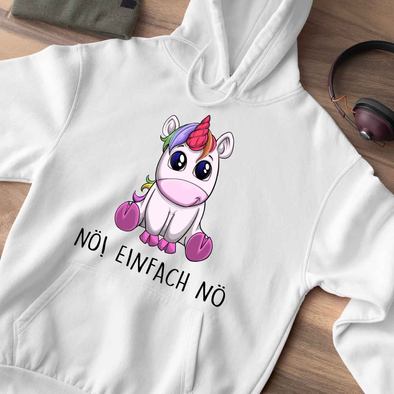 Nö! Einhorn - Hoodie Unisex