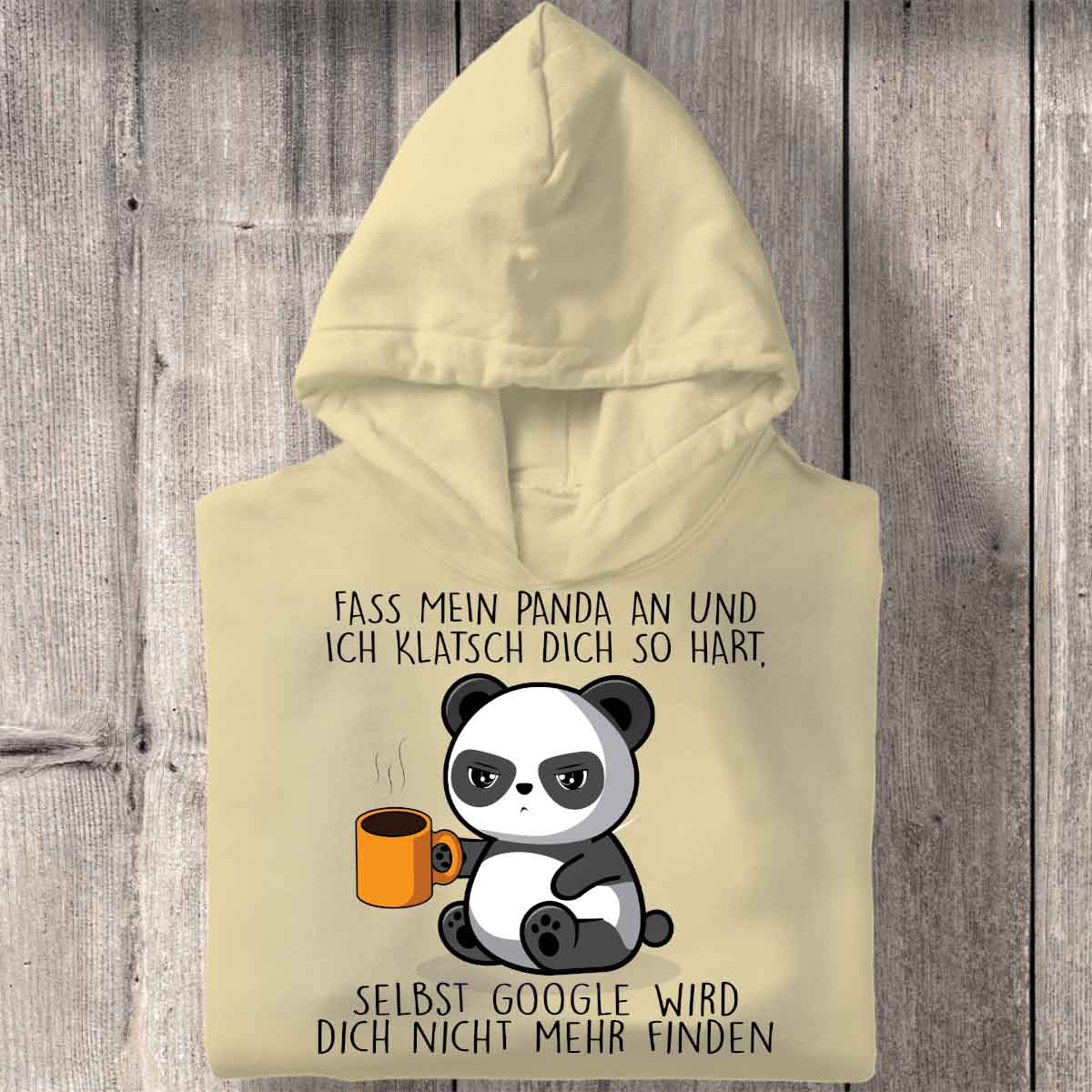 Anfassen Cute Panda - Hoodie Unisex