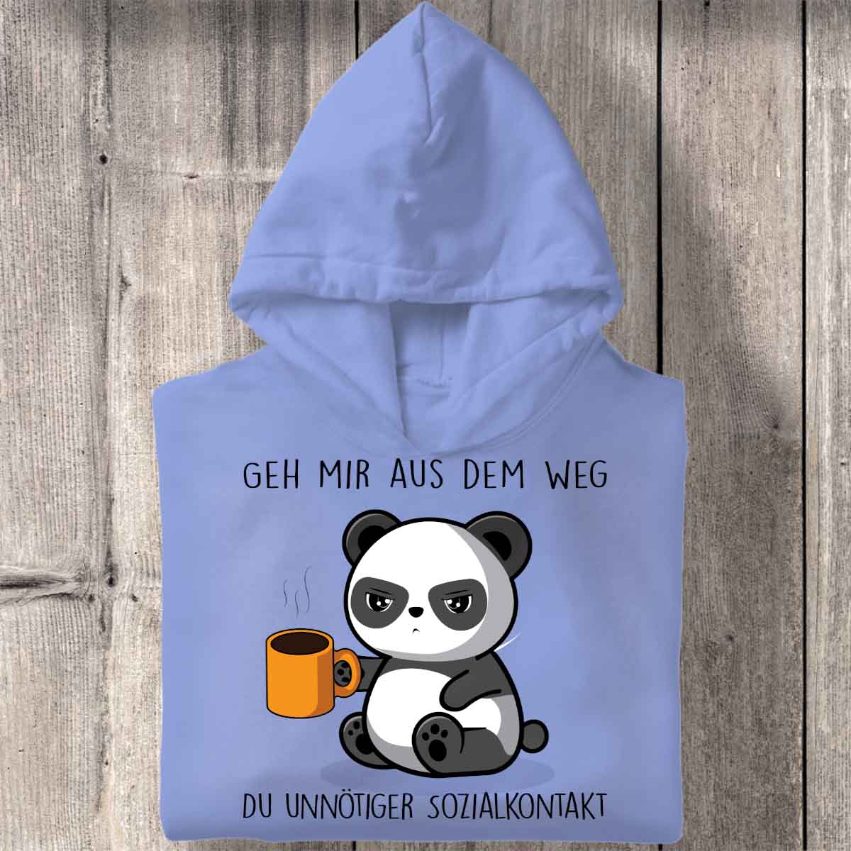 Sozialkontakt Cute Panda - Hoodie Unisex