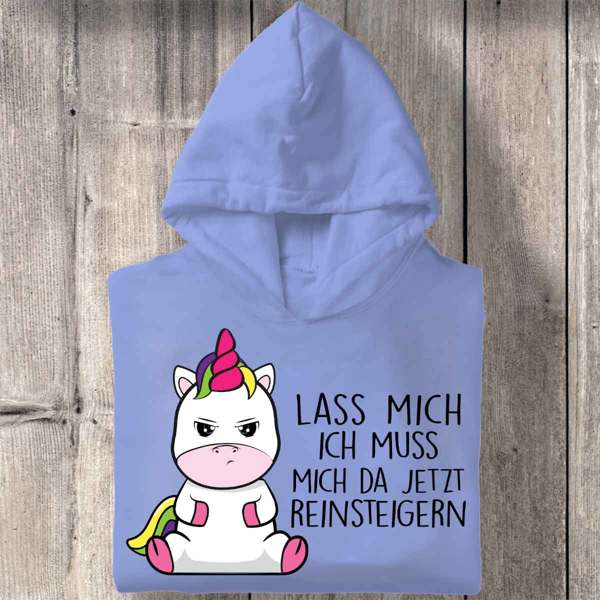 Reinsteigern Cute Einhorn - Hoodie Unisex