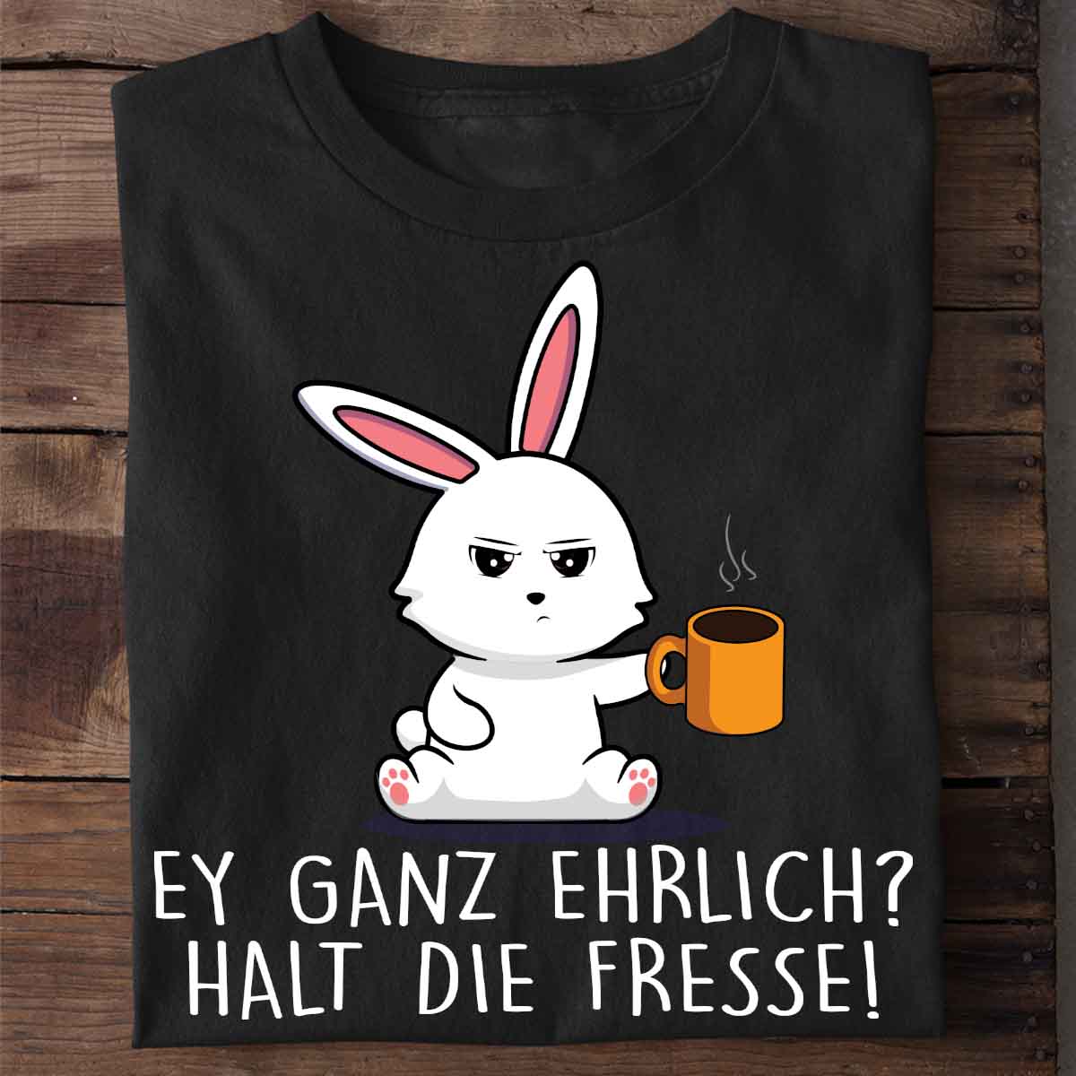 Ganz Ehrlich Cute Bunny - Shirt Unisex