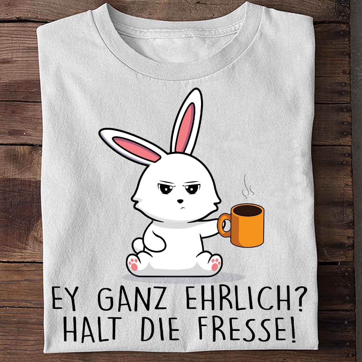 Ganz Ehrlich Cute Bunny - Shirt Unisex