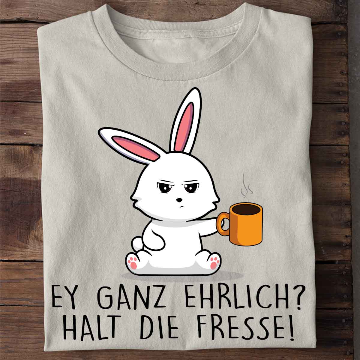 Ganz Ehrlich Cute Bunny - Shirt Unisex