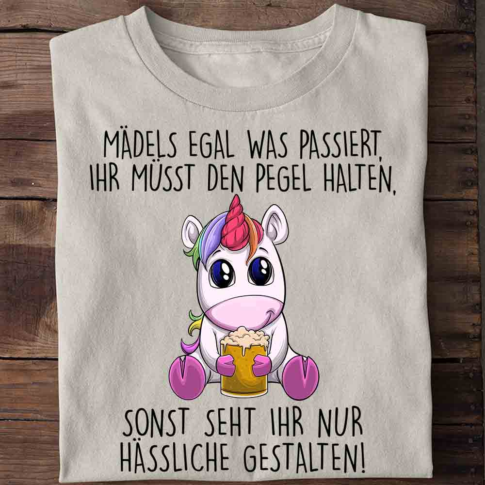 Mädels Einhorn - Shirt Unisex