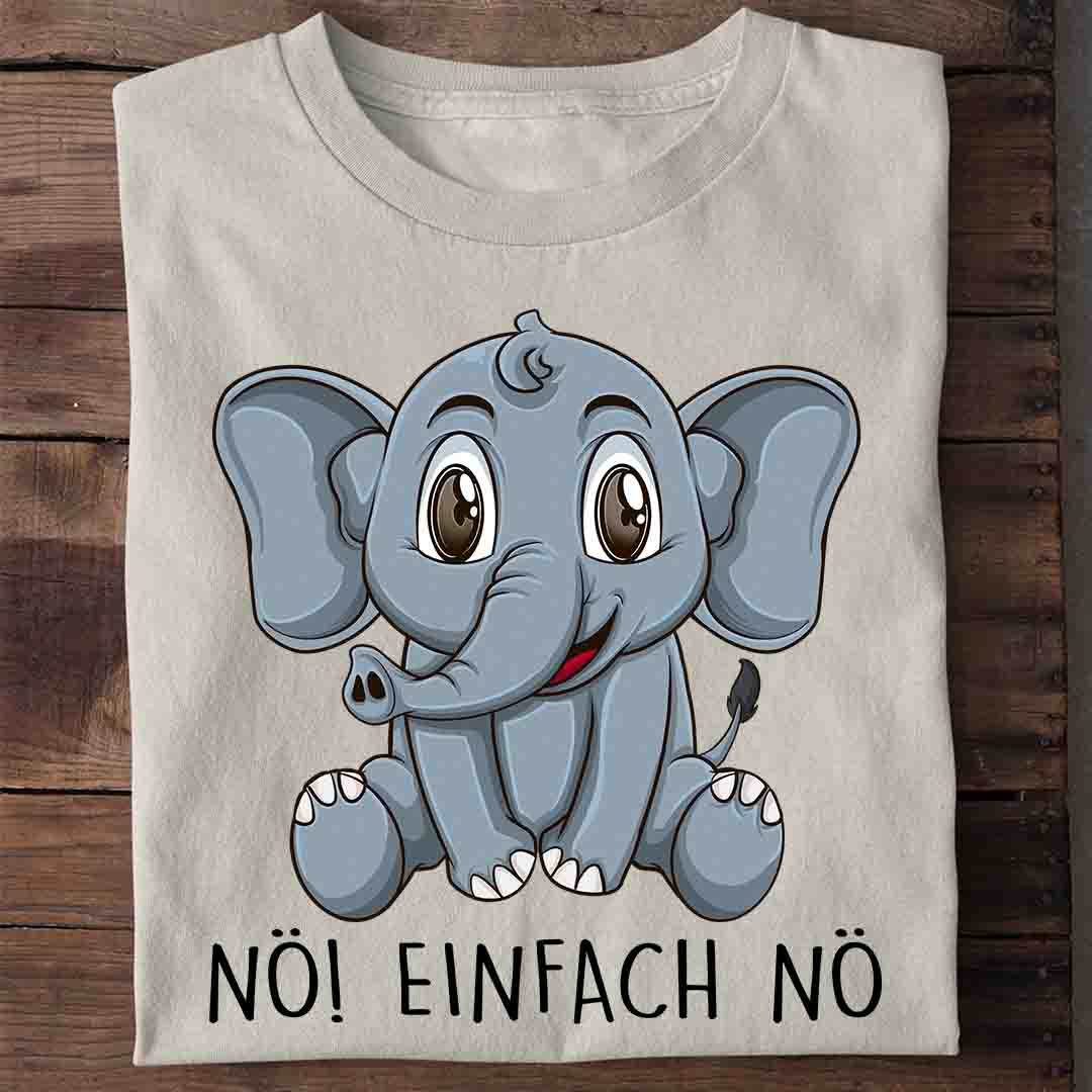 Nö! Elefant - Shirt Unisex