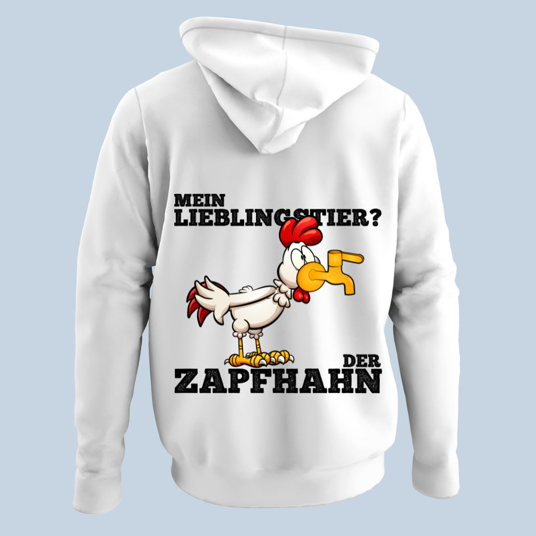 Zapfhahn - Hoodie Unisex Rückendruck