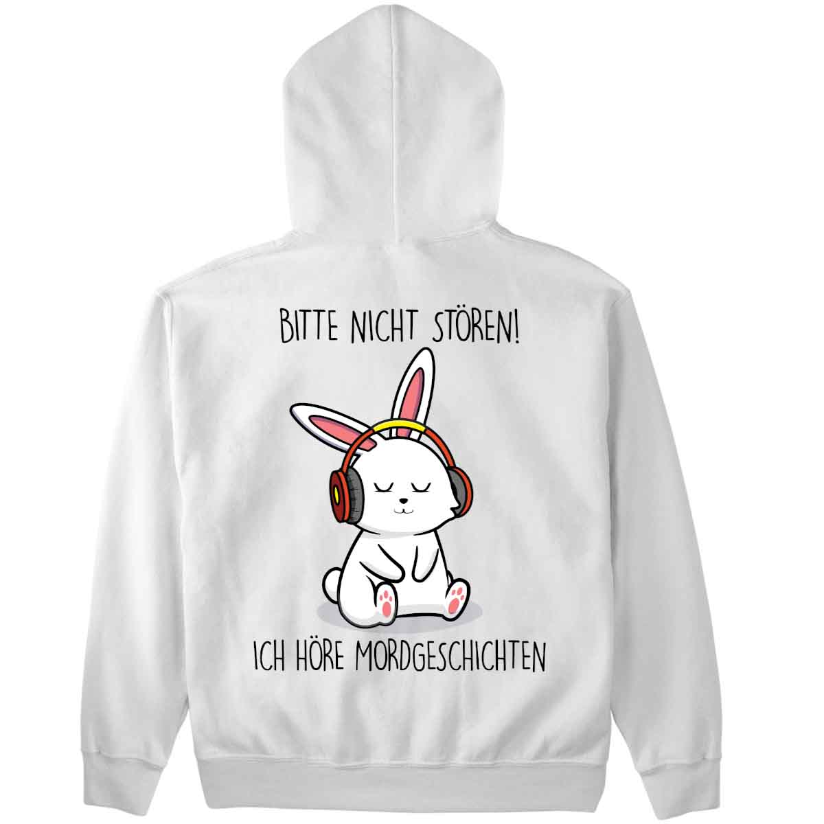 Mordgeschichten Bunny - Premium Hoodie Unisex Rückendruck