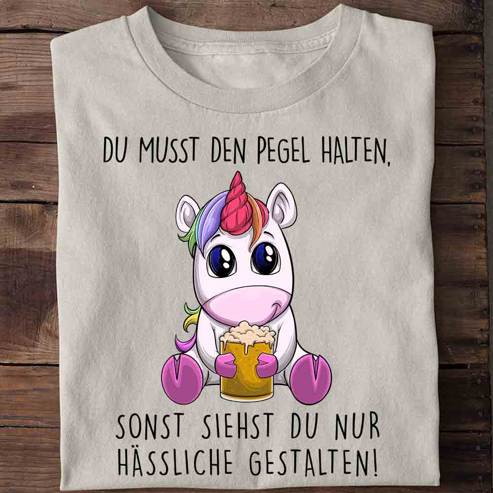 Pegel Einhorn - Shirt Unisex