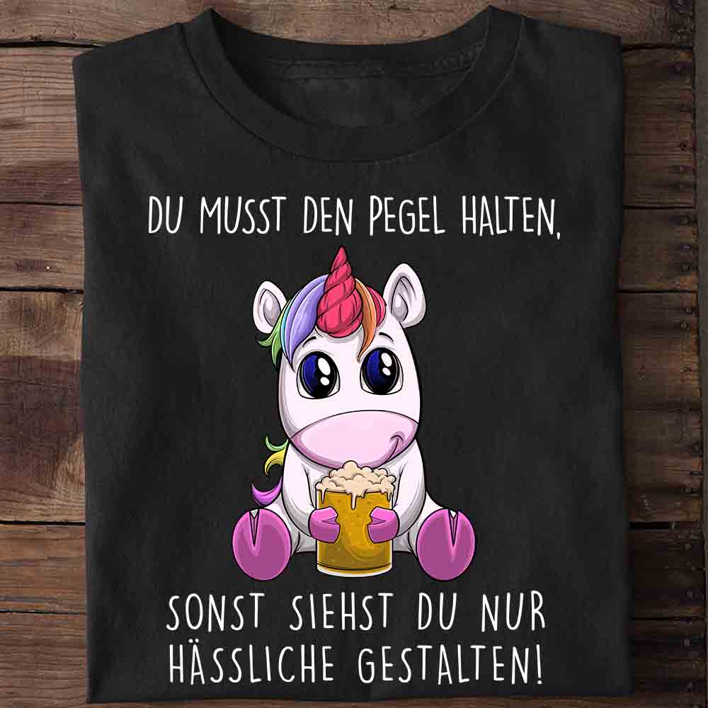 Pegel Einhorn - Shirt Unisex