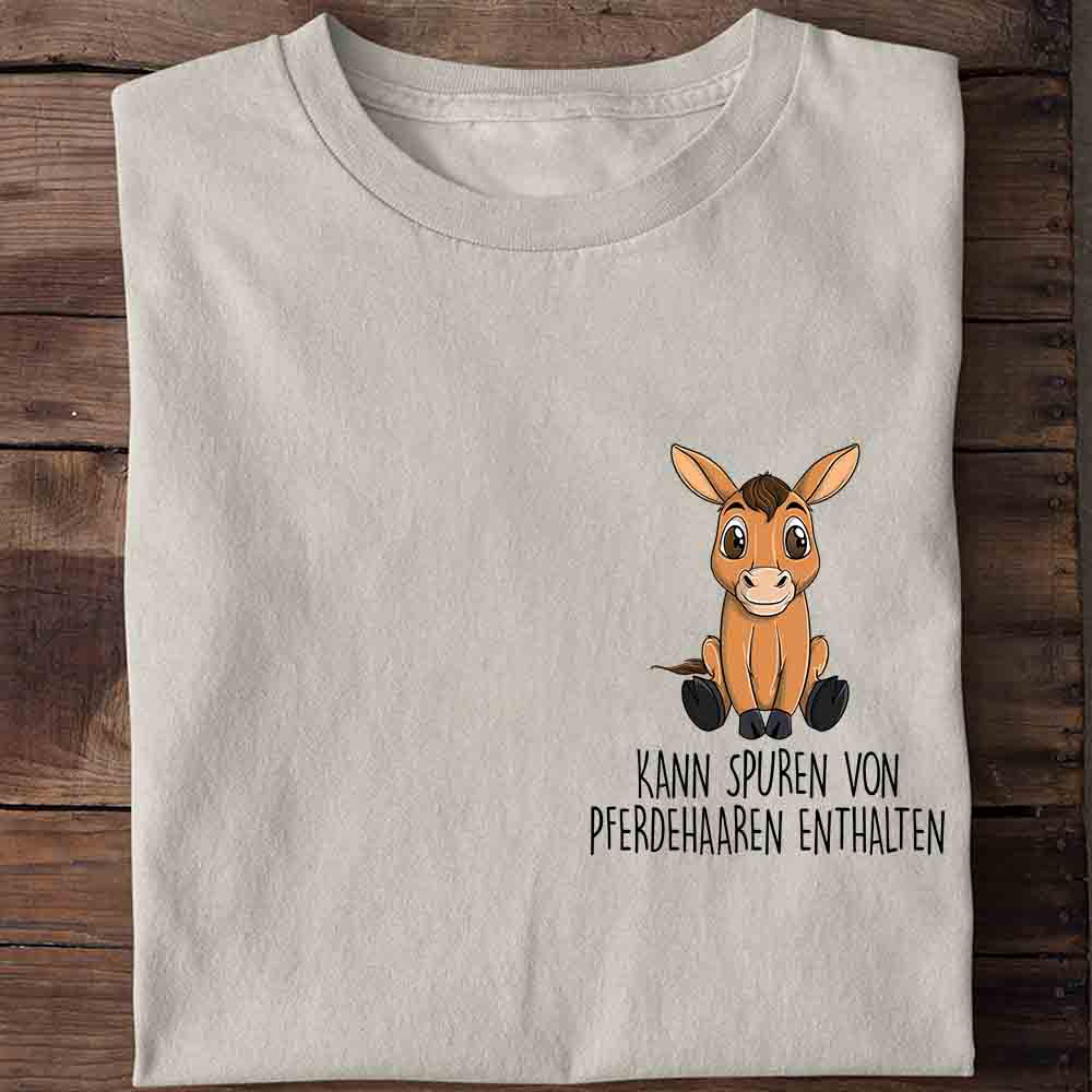Pferdespuren Brust - Shirt Unisex