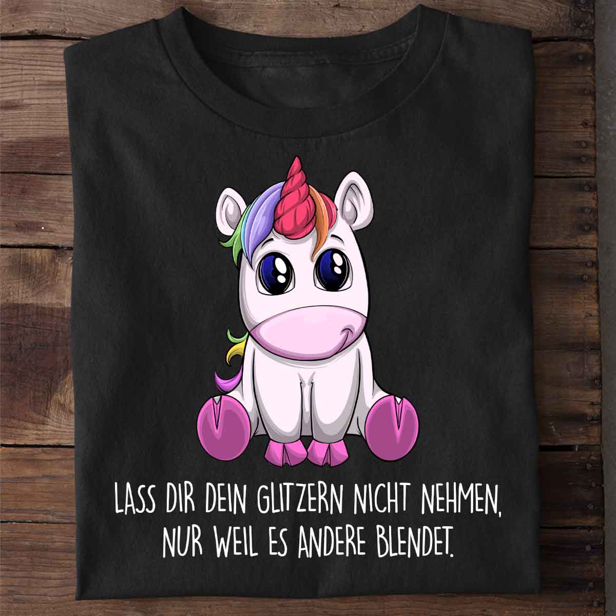 Blenden Einhorn - Shirt Unisex