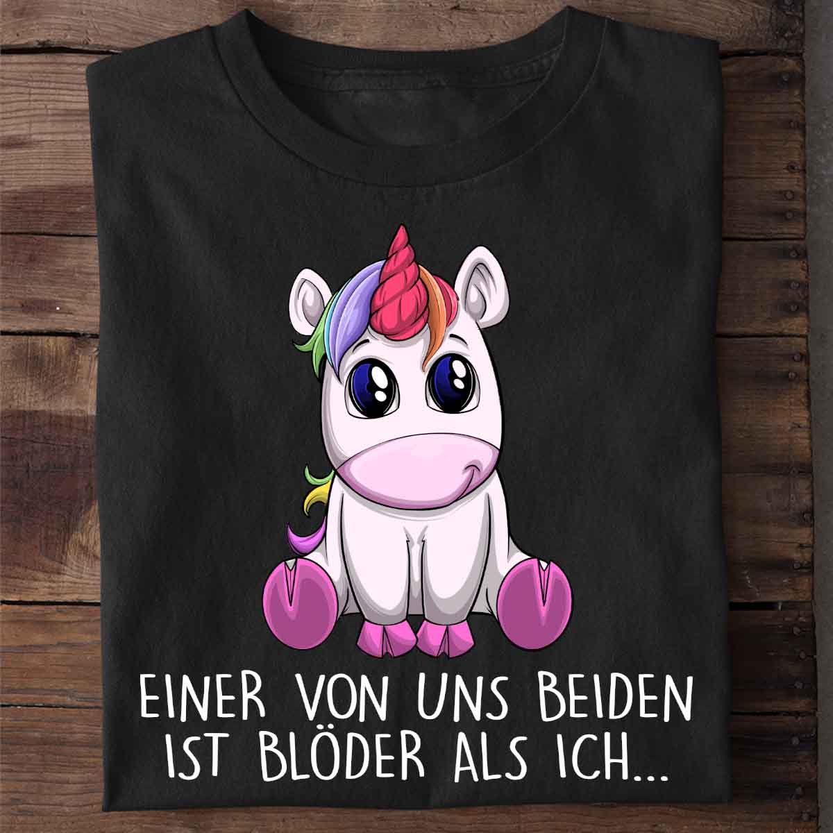 Blöder Einhorn - Shirt Unisex