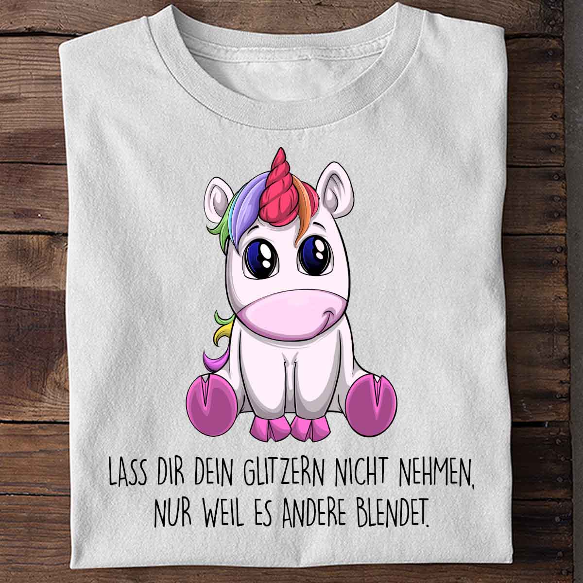 Blenden Einhorn - Shirt Unisex