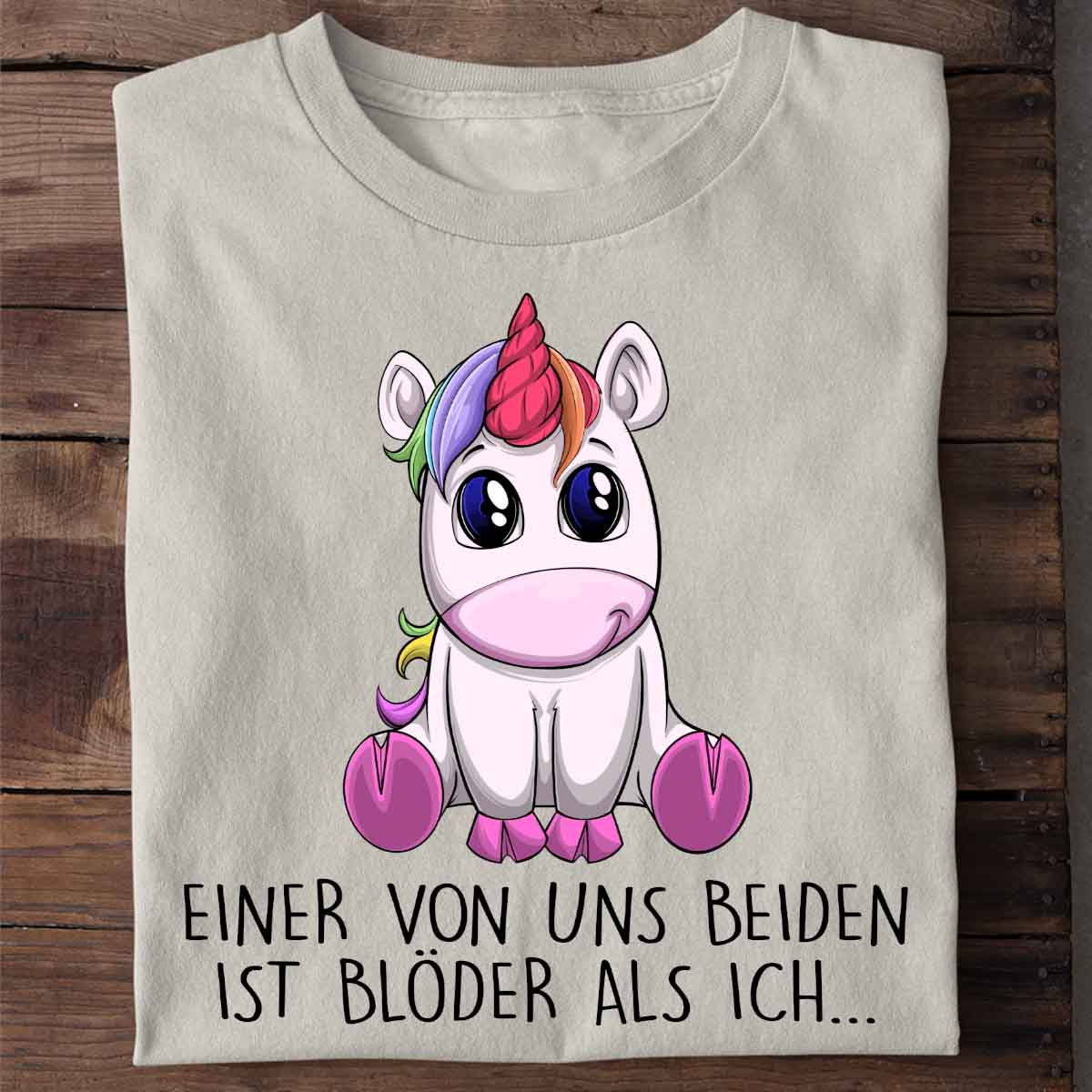 Blöder Einhorn - Shirt Unisex