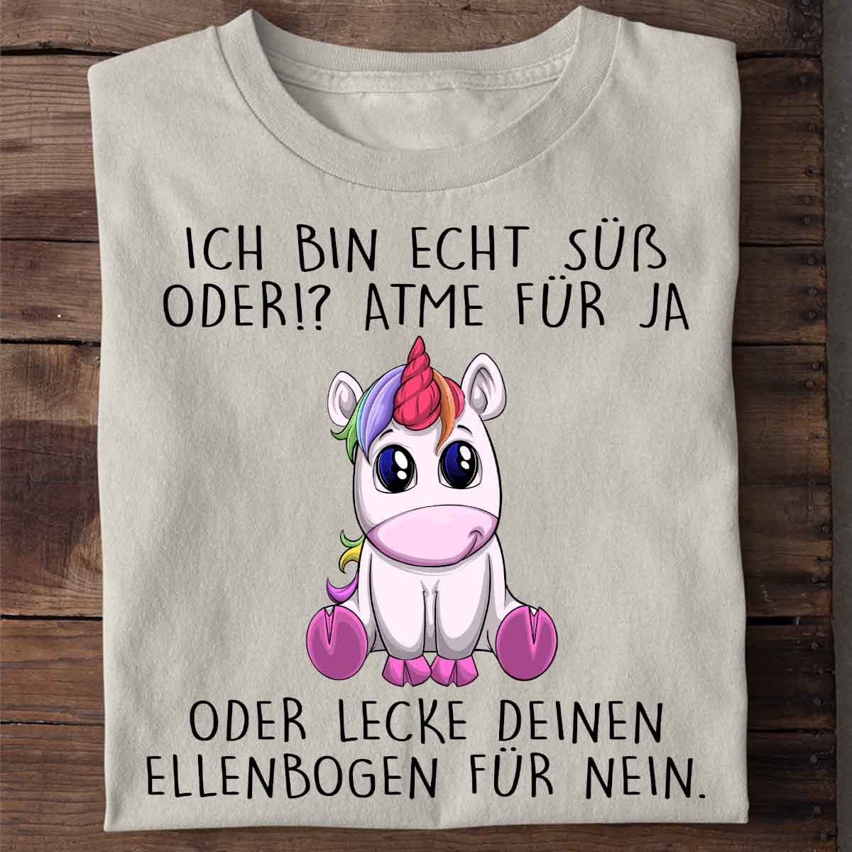 Bin Süß Einhorn - Shirt Unisex