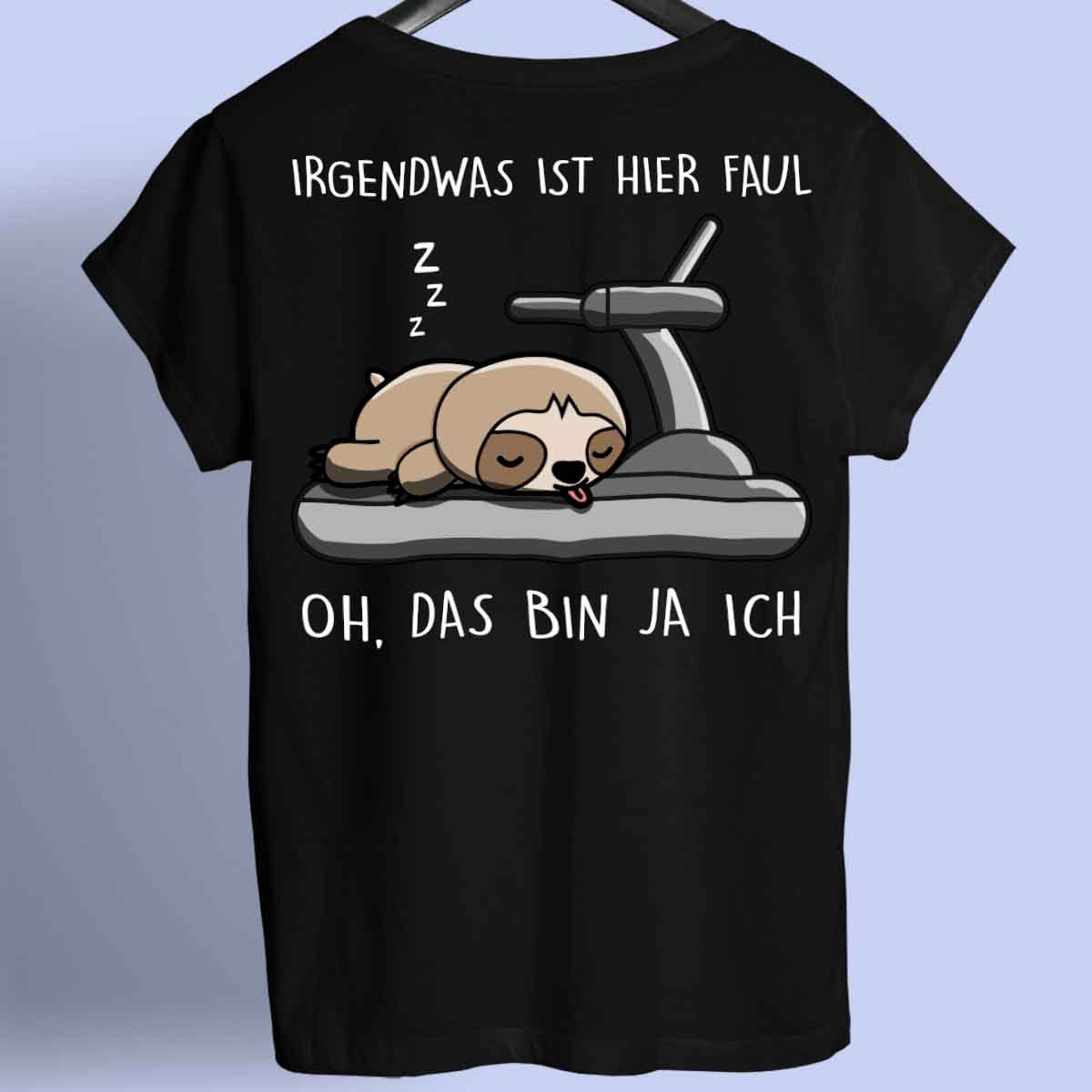 Faul Faultier - Shirt Unisex Rückendruck