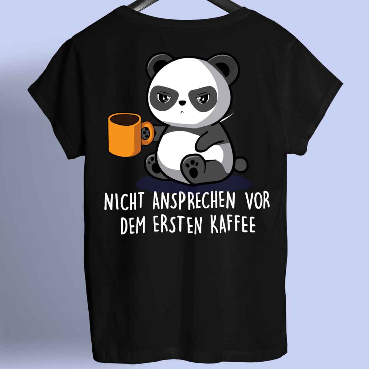 Ansprechen Cute Panda - Shirt Rückendruck