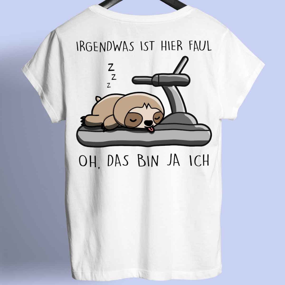 Faul Faultier - Shirt Unisex Rückendruck