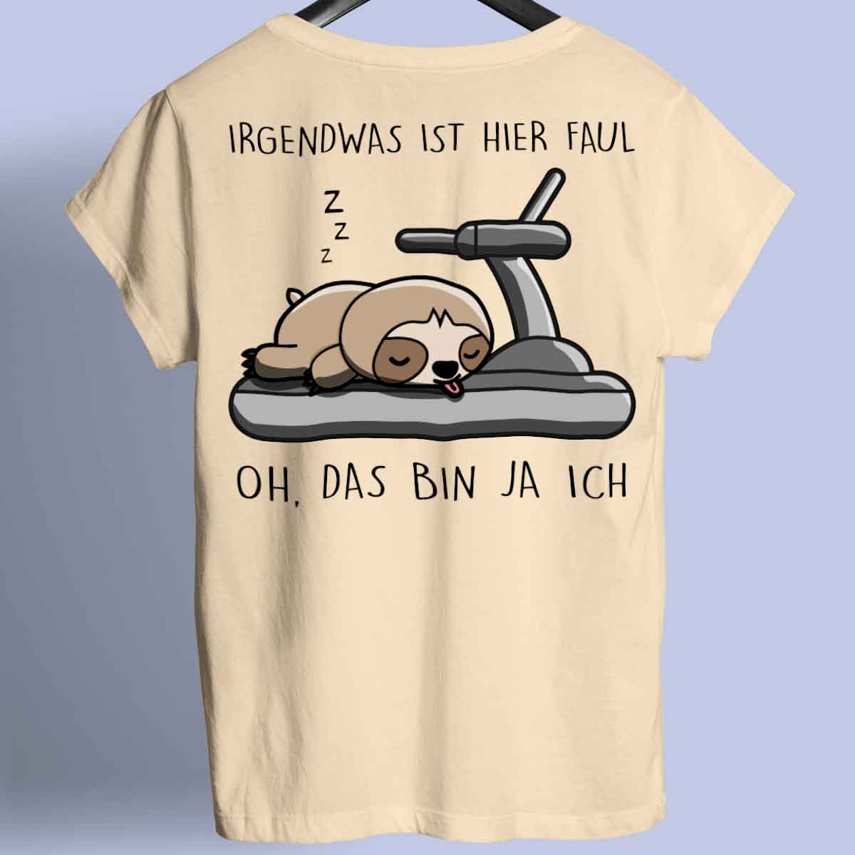 Faul Faultier - Shirt Unisex Rückendruck