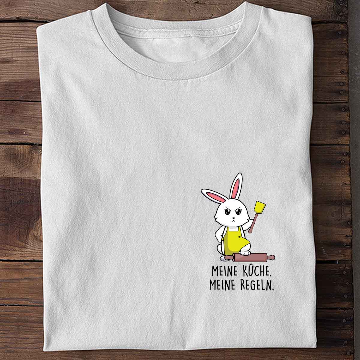 Küche Bunny Brust - Shirt Unisex