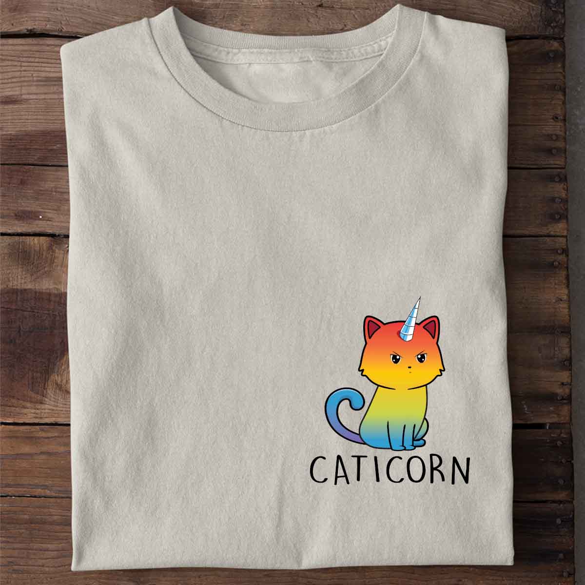 Caticorn - Shirt Unisex Brust