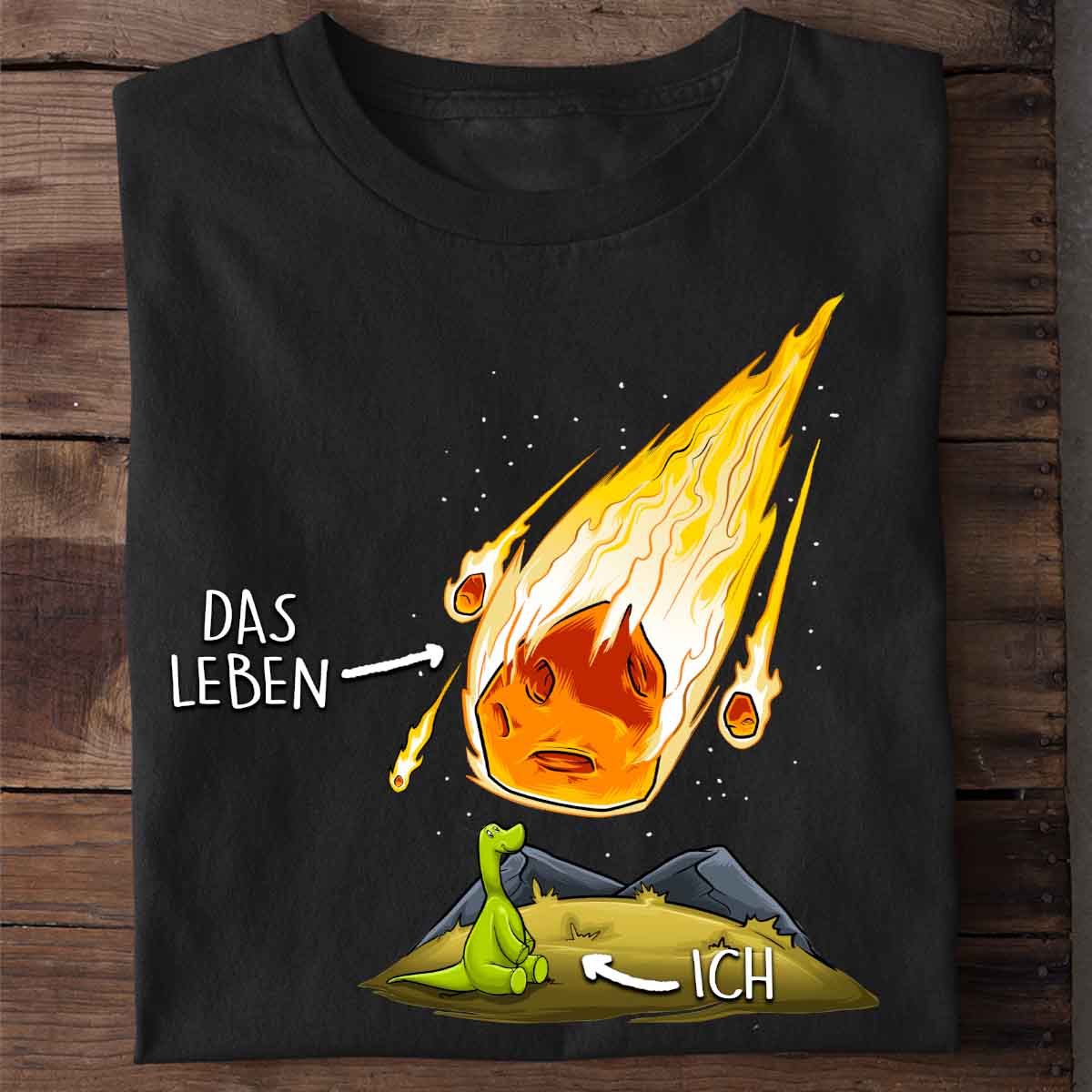 Das Leben Dino - Shirt Unisex