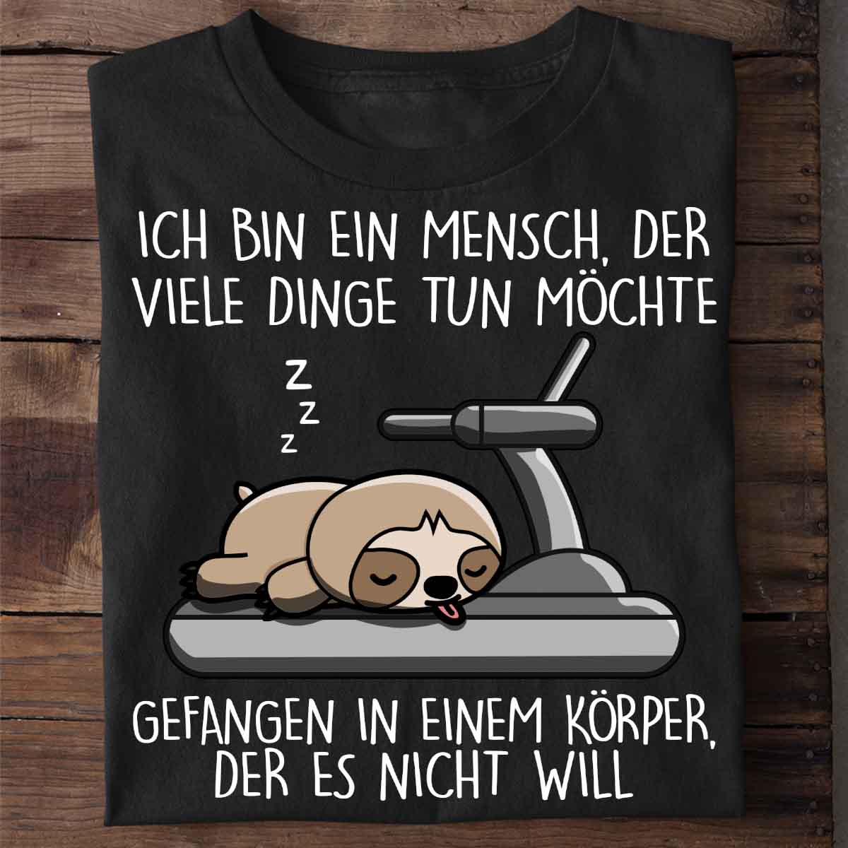 Gefangen Faultier - Shirt Unisex