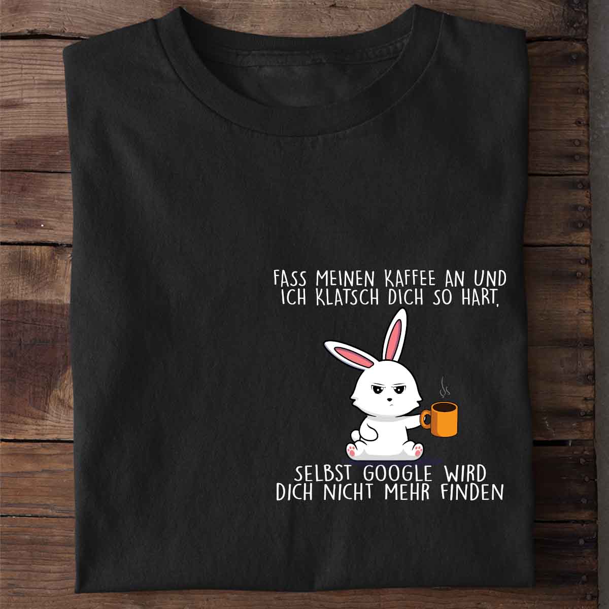 Google Bunny Brust - Shirt Unisex Brust