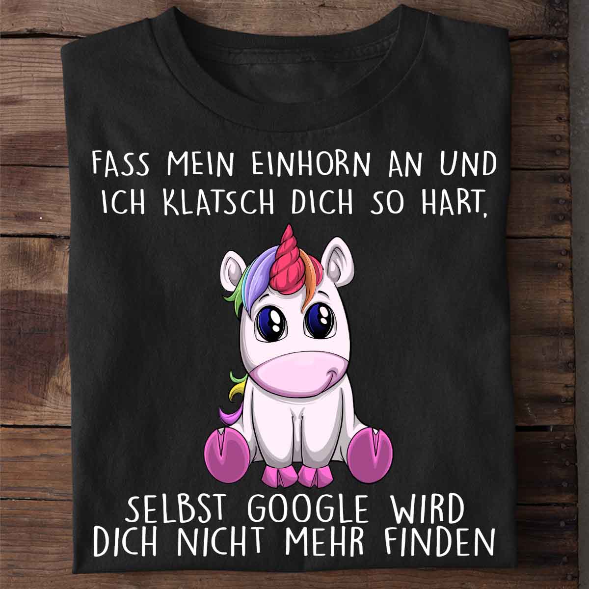 Google Einhorn - Shirt Unisex
