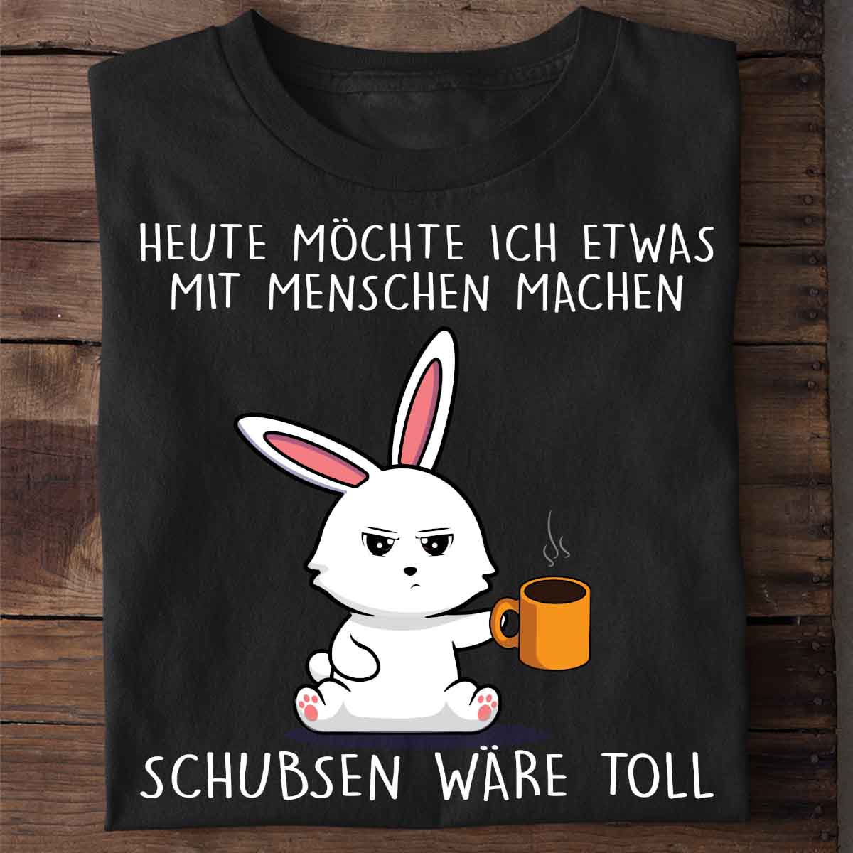 Schubsen Cute Bunny - Shirt Unisex
