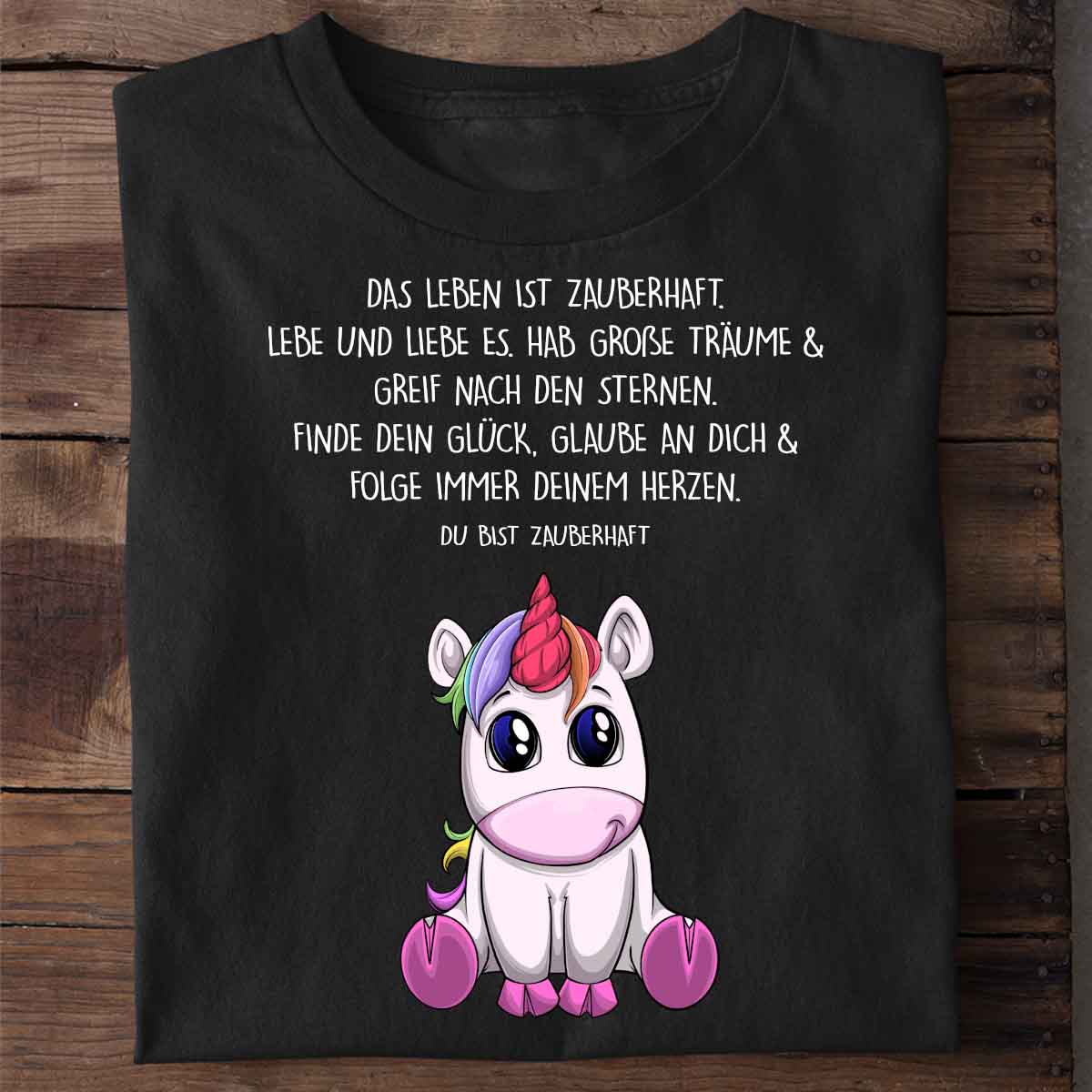Zauberhaft Einhorn - Shirt Unisex
