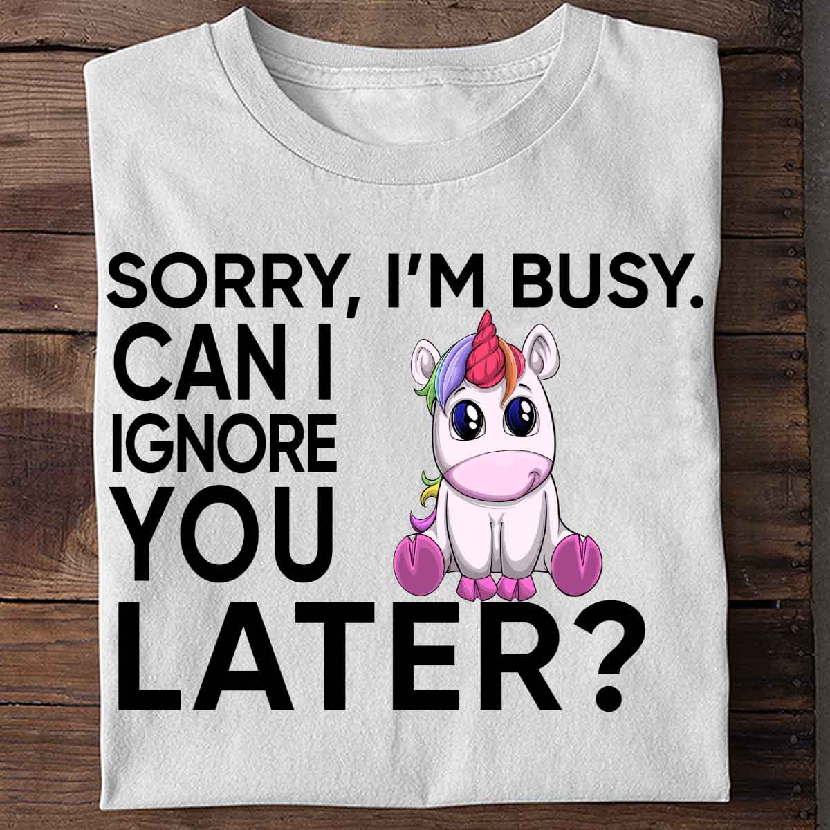 Busy Einhorn - Shirt Unisex