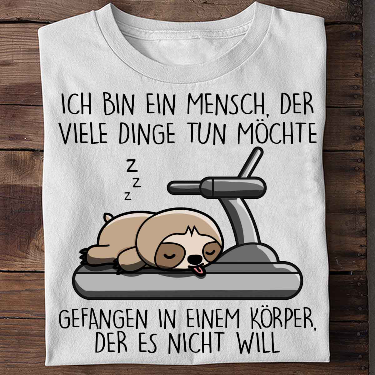 Gefangen Faultier - Shirt Unisex